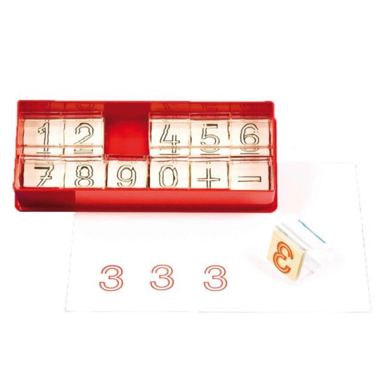 number mathematical signs Rail number stamps - Educo