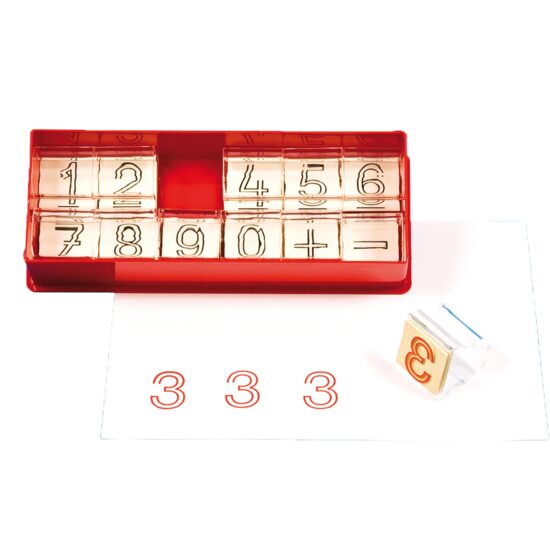 Rail number stamps - Educo