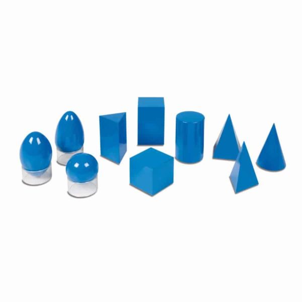 Sensorial Montessori material The geometric solids - Nienhuis Montessori