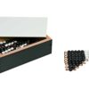 Escalier de perles noires et blanches: nylon - Nienhuis Montessori