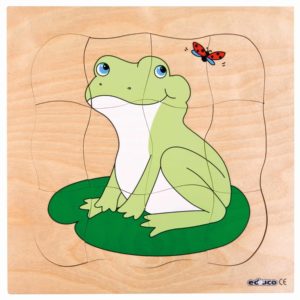 Growth/life cycle puzzle frog - Educo