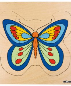 Puzzle croissance: papillon - Educo