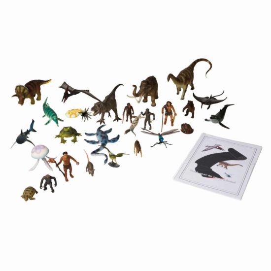 history timeline material Animals and book for the black ribbon - Nienhuis Montessori