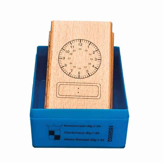Clock stamp analogue-digital 24 hours - Jegro
