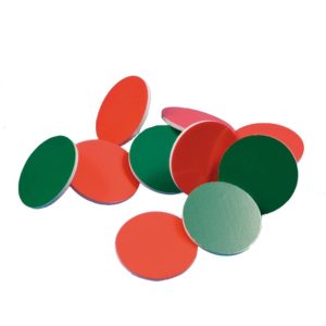 Jetons a compter : rouge/vert - Jegro