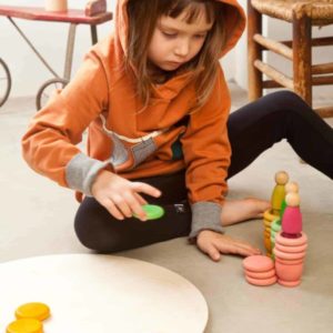 Handmade sustainable wooden toy Aguamarina Spring - Grapat