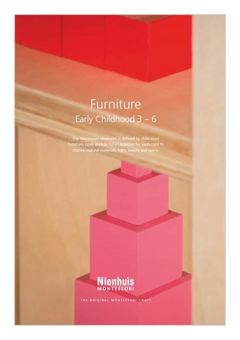 Cover Nienhuis School Furniture Catalogue - 2019
