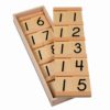 Mathematical Montessori material Sequintafeln I (11-19 - Version für die USA) - Nienhuis Montessori