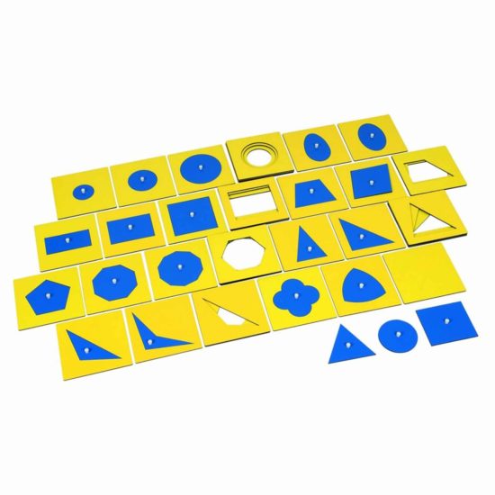 Geometric Cabinet Insets - Nienhuis Montessori
