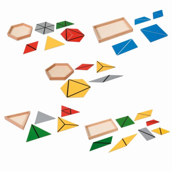 Konstruktive Dreiecke - Nienhuis Montessori