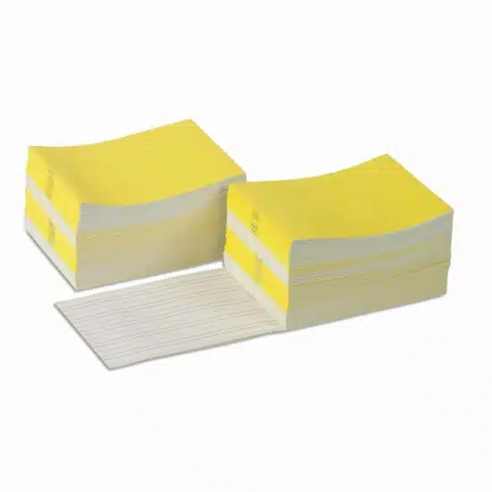 Writing booklets yellow large (100) - Nienhuis Montessori