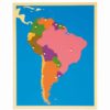 Puzzle Map: South America - Nienhuis Montessori
