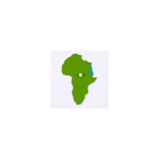 Puzzle Piece Of World Parts: Africa - Nienhuis Montessori