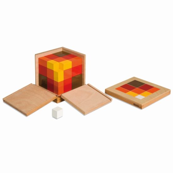 Arithmetic Trinomial Cube - Nienhuis Montessori