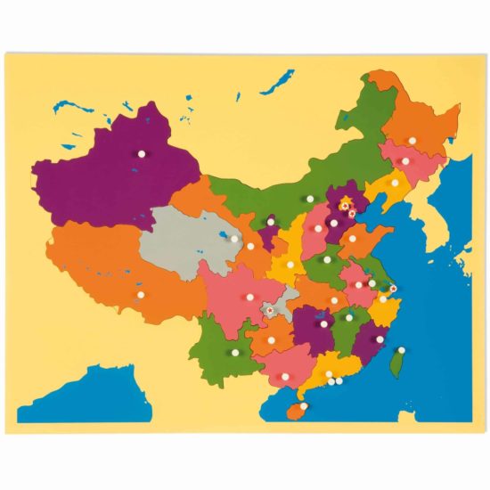 Puzzle Map: China - Nienhuis Montessori