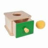 Imbucare Box With Knit Ball - Nienhuis Montessori