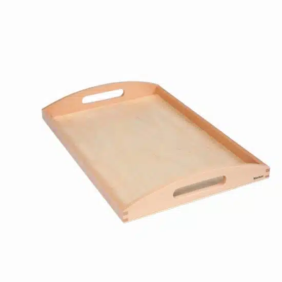 Wooden Tray Large - practical life - Nienhuis Montessori