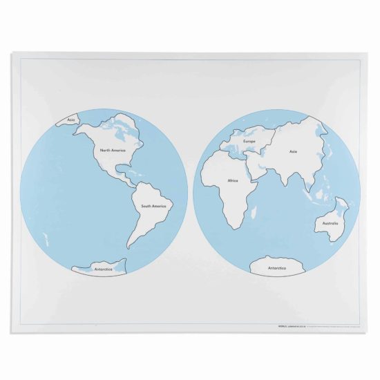 World Control Map: Labeled - Nienhuis Montessori