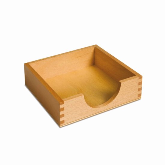 Montessori language material Paper Box: 14 x 14 cm - Nienhuis Montessori