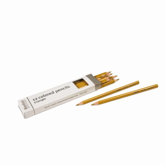 3-Sided Inset Pencil: Gold - Nienhuis Montessori