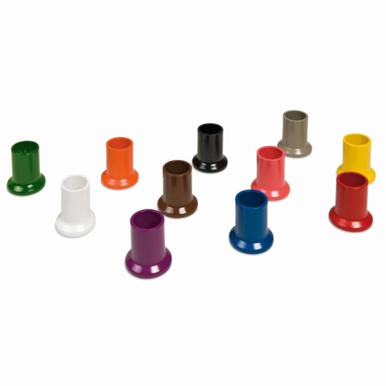 Colored Inset Pencil Holders: 11 Colors - Nienhuis Montessori