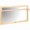 Miroir pour bébé / jeune enfant avec barre en bois - Educo