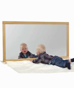 Miroir Pour Bebe Jeune Enfant Avec Barre En Bois Educo