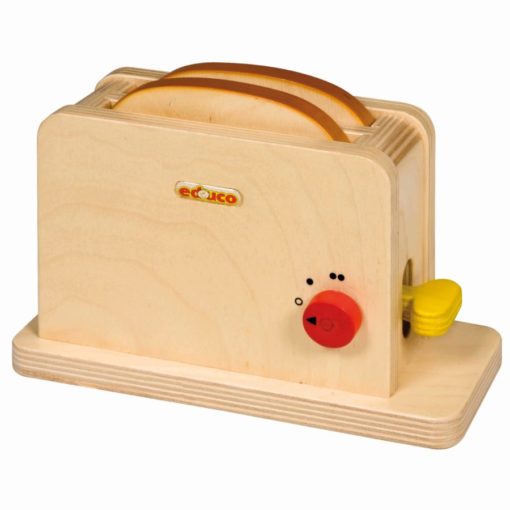 Wooden toy toaster Educo Teia Education & Play