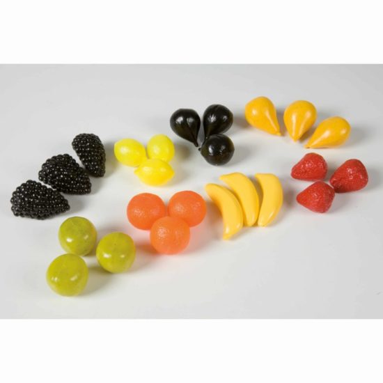 Fruits petite modèle, set de 24 pièces - Educo