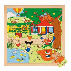Seasons puzzle 2 - summer - Educo