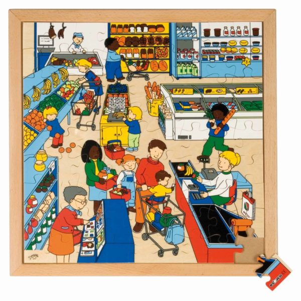 Puzzle supermerché - Educo
