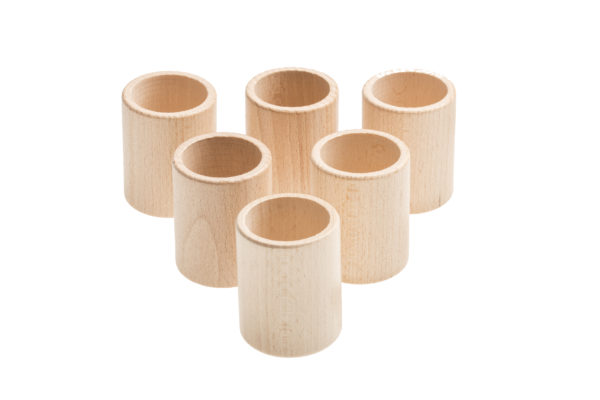 6 cups natural wood – Grapat