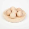 6 balls natural wood – Grapat