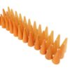 Mandala small orange cones / Handmade ecological wooden toys Grapat
