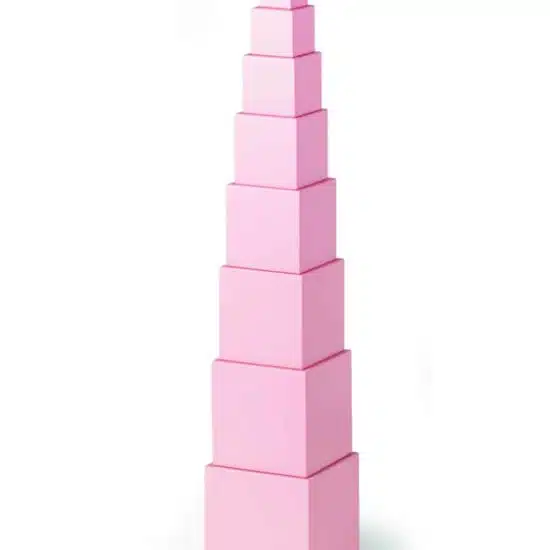 The Pink Tower GAM Gonzagarredi Montessori