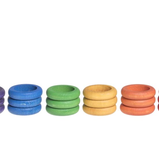 18 Ringe in 6 Farben – Grapat