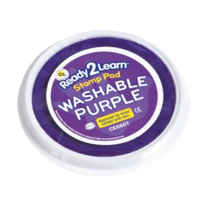 Jumbo washable paint/ink stamp pad: purple – Arts & Crafts