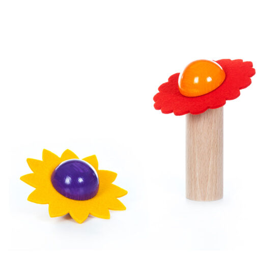 Flower spinning tops - SINA Spielzeug