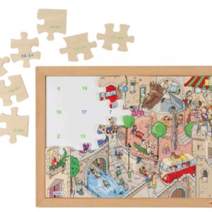 Math puzzle: addition and subtraction 2 - Educo