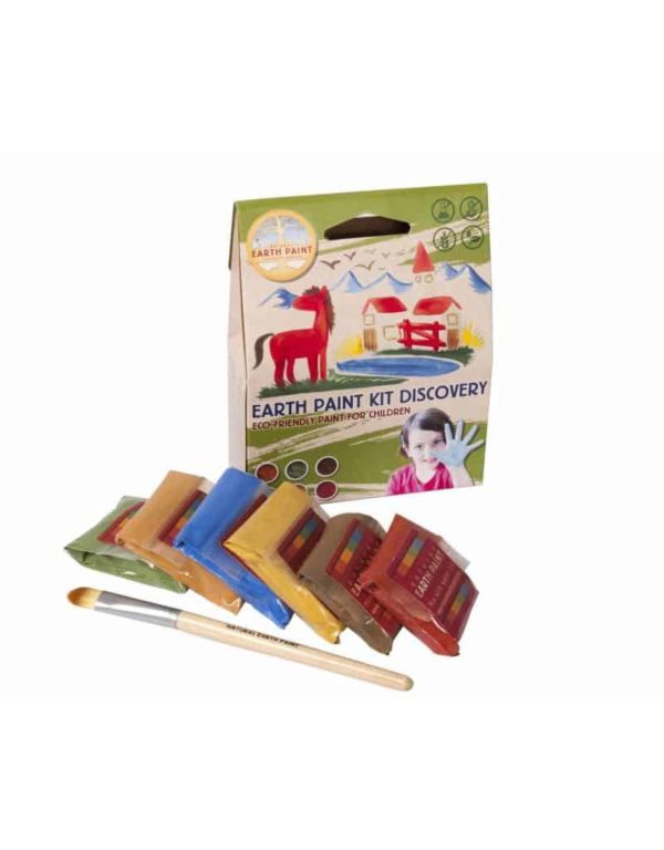 Natural Earth Paint - Children's paint discovery kit
