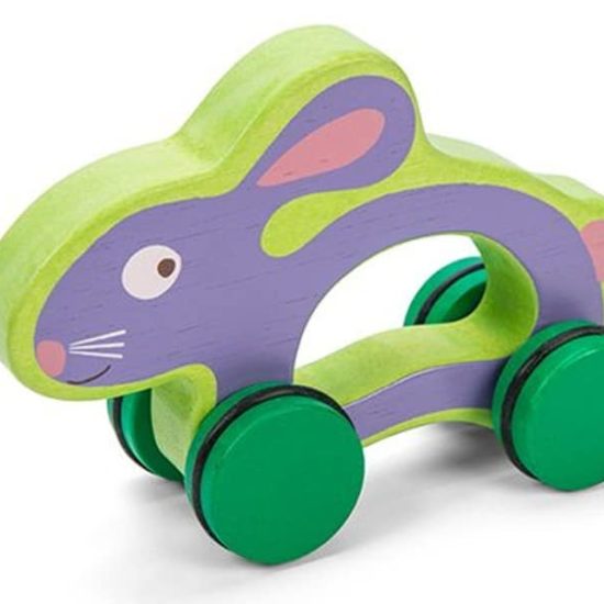 Sustainable wooden push along toy Hunny Bunny - Le Toy Van