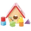 Wooden shape sorter toy Little Bird House - Le Toy Van