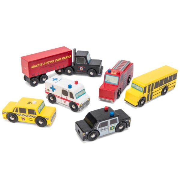 Les véhicules de New York / Véhicules et voitures-jouets en bois durable - Le Toy Van