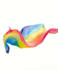 Enchanted Playsilk rainbow 90 x 90 cm - Sarah's Silks