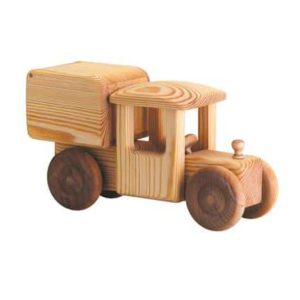 Large wooden toy delivery van - Debresk Sweden