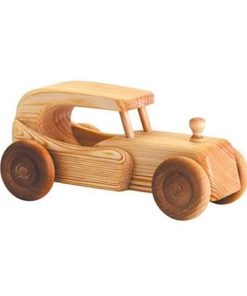 Grande voiture en bois style coupé - Debresk - Teia Education Suisse