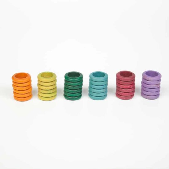36 rings (6 colours: no basic) – Grapat