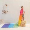Giant playsilk: rainbow 90 x 275 cm - Sarah's Silks | Sustainable ...