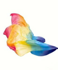 Giant playsilk: rainbow 90 x 275 cm - Sarah's Silks