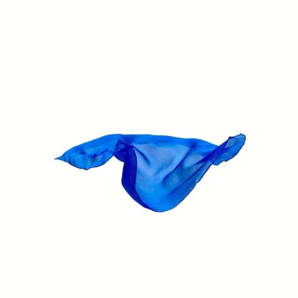 Mini soie de jeu : bleu royal 53 x 53 cm - Sarah's Silks